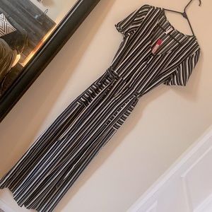 Striped Jump Suit (NEW) Size XS